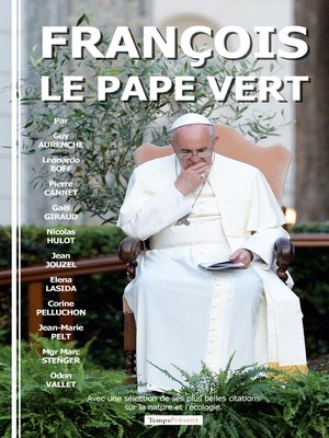 cover image of François, le pape vert